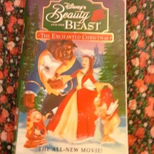 Disney's VHS Beauty and the Beast The Enchanted Christmas